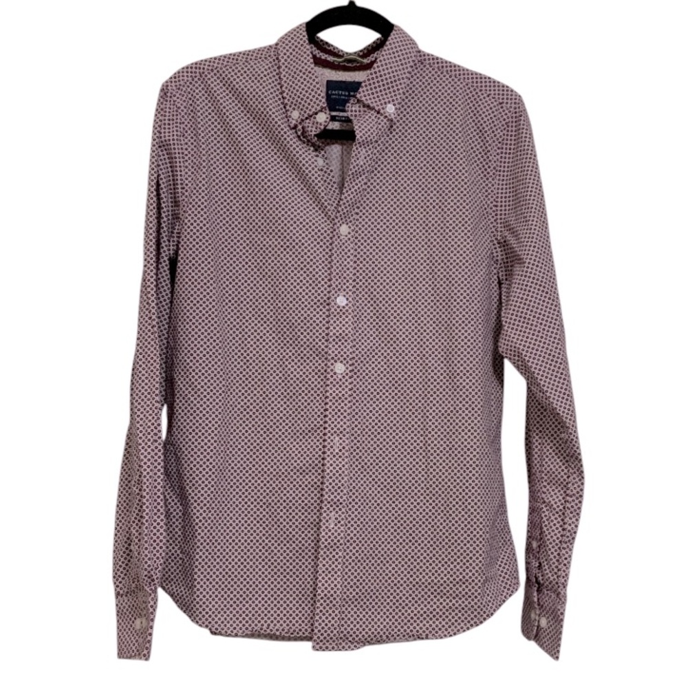 Cactus Man Ricky Singh Men's Size Small Button Collar Shirt - Picture 2 of 6